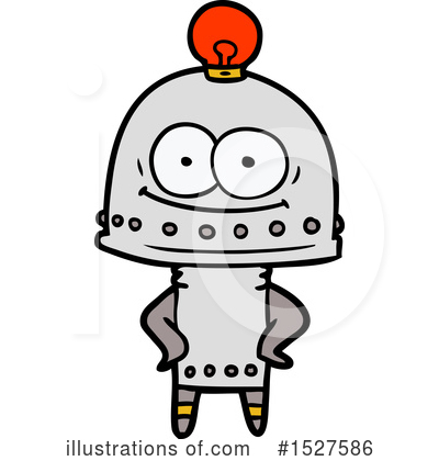 Royalty-Free (RF) Robot Clipart Illustration by lineartestpilot - Stock Sample #1527586