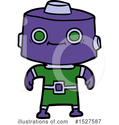 Royalty-Free (RF) Robot Clipart Illustration by lineartestpilot - Stock Sample #1527587