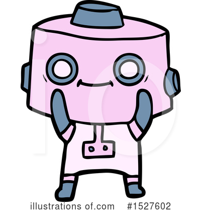 Royalty-Free (RF) Robot Clipart Illustration by lineartestpilot - Stock Sample #1527602