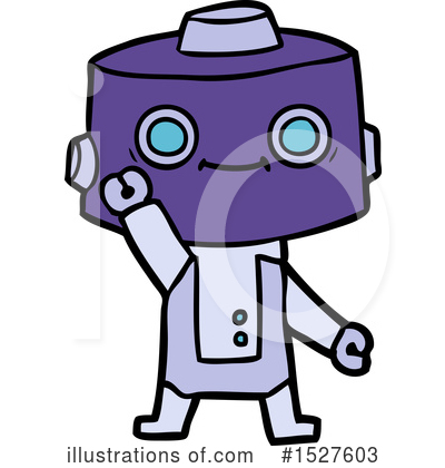 Royalty-Free (RF) Robot Clipart Illustration by lineartestpilot - Stock Sample #1527603