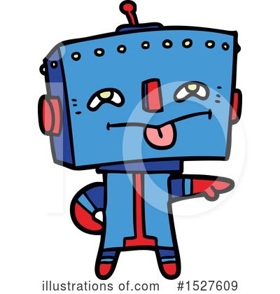 Royalty-Free (RF) Robot Clipart Illustration by lineartestpilot - Stock Sample #1527609