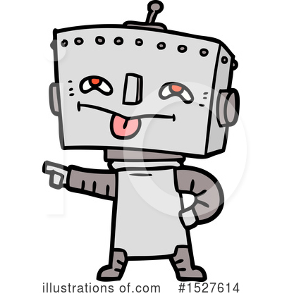 Royalty-Free (RF) Robot Clipart Illustration by lineartestpilot - Stock Sample #1527614