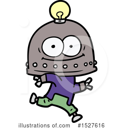 Royalty-Free (RF) Robot Clipart Illustration by lineartestpilot - Stock Sample #1527616