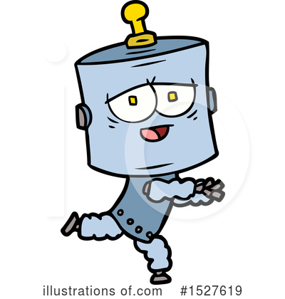 Royalty-Free (RF) Robot Clipart Illustration by lineartestpilot - Stock Sample #1527619