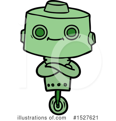 Royalty-Free (RF) Robot Clipart Illustration by lineartestpilot - Stock Sample #1527621