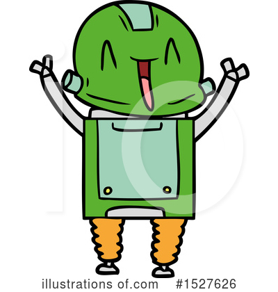 Royalty-Free (RF) Robot Clipart Illustration by lineartestpilot - Stock Sample #1527626
