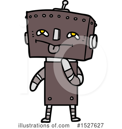 Royalty-Free (RF) Robot Clipart Illustration by lineartestpilot - Stock Sample #1527627