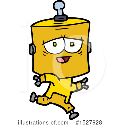 Royalty-Free (RF) Robot Clipart Illustration by lineartestpilot - Stock Sample #1527628