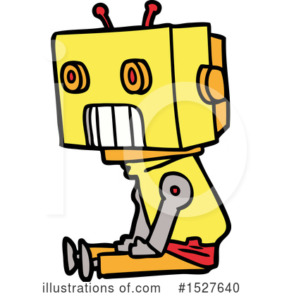Royalty-Free (RF) Robot Clipart Illustration by lineartestpilot - Stock Sample #1527640