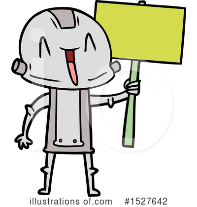 Royalty-Free (RF) Robot Clipart Illustration by lineartestpilot - Stock Sample #1527642