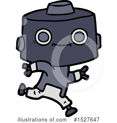 Royalty-Free (RF) Robot Clipart Illustration by lineartestpilot - Stock Sample #1527647
