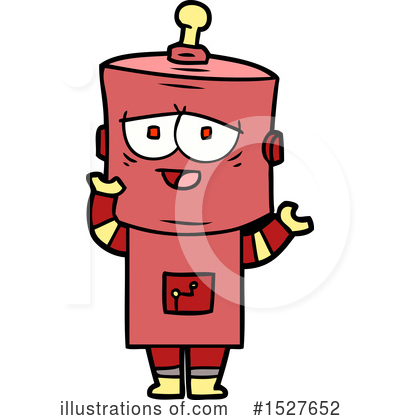 Royalty-Free (RF) Robot Clipart Illustration by lineartestpilot - Stock Sample #1527652