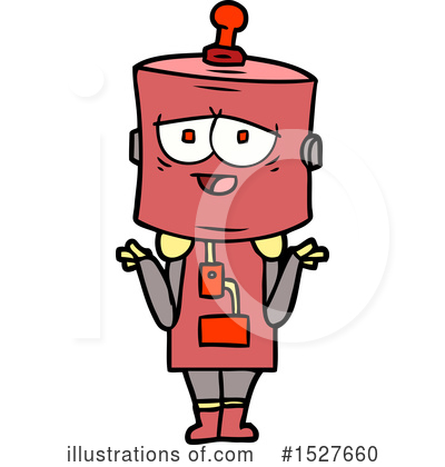 Royalty-Free (RF) Robot Clipart Illustration by lineartestpilot - Stock Sample #1527660