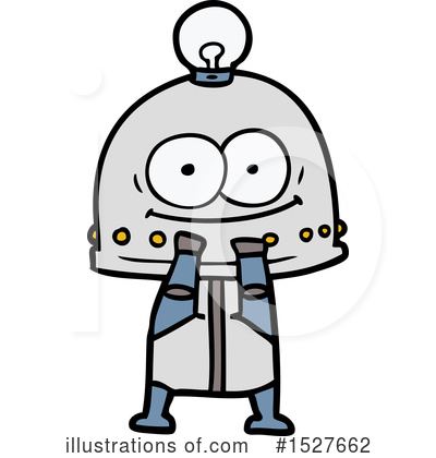 Royalty-Free (RF) Robot Clipart Illustration by lineartestpilot - Stock Sample #1527662
