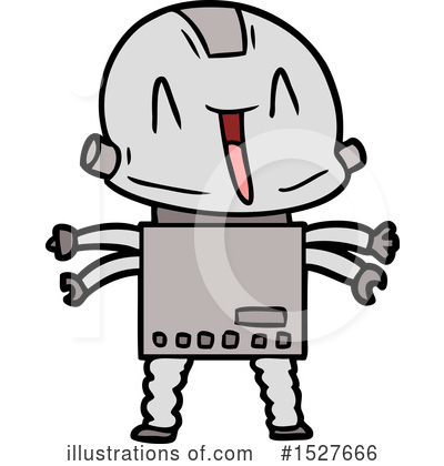 Royalty-Free (RF) Robot Clipart Illustration by lineartestpilot - Stock Sample #1527666