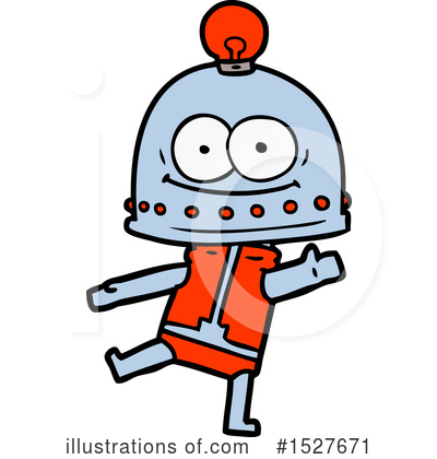 Royalty-Free (RF) Robot Clipart Illustration by lineartestpilot - Stock Sample #1527671