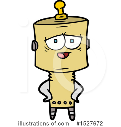 Royalty-Free (RF) Robot Clipart Illustration by lineartestpilot - Stock Sample #1527672