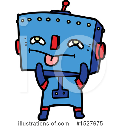 Royalty-Free (RF) Robot Clipart Illustration by lineartestpilot - Stock Sample #1527675