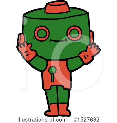 Royalty-Free (RF) Robot Clipart Illustration by lineartestpilot - Stock Sample #1527682