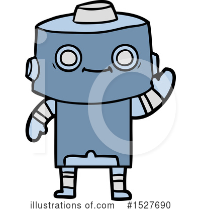 Royalty-Free (RF) Robot Clipart Illustration by lineartestpilot - Stock Sample #1527690
