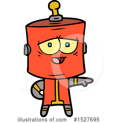 Royalty-Free (RF) Robot Clipart Illustration by lineartestpilot - Stock Sample #1527695