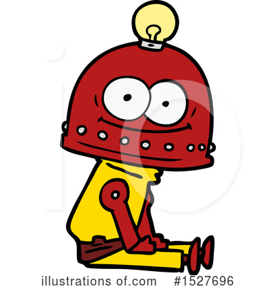 Royalty-Free (RF) Robot Clipart Illustration by lineartestpilot - Stock Sample #1527696