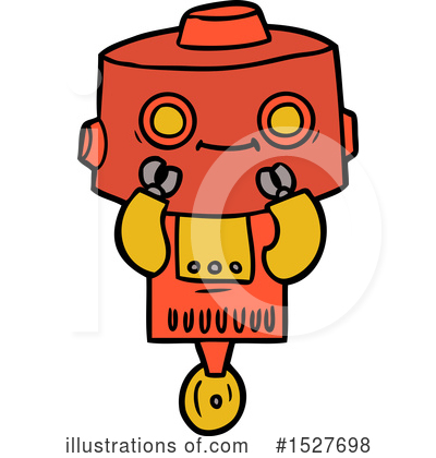 Royalty-Free (RF) Robot Clipart Illustration by lineartestpilot - Stock Sample #1527698