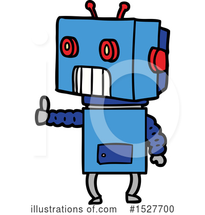 Royalty-Free (RF) Robot Clipart Illustration by lineartestpilot - Stock Sample #1527700