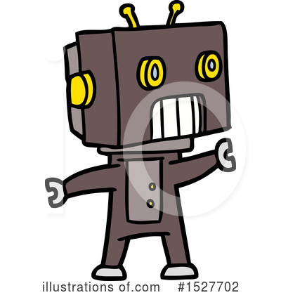Royalty-Free (RF) Robot Clipart Illustration by lineartestpilot - Stock Sample #1527702