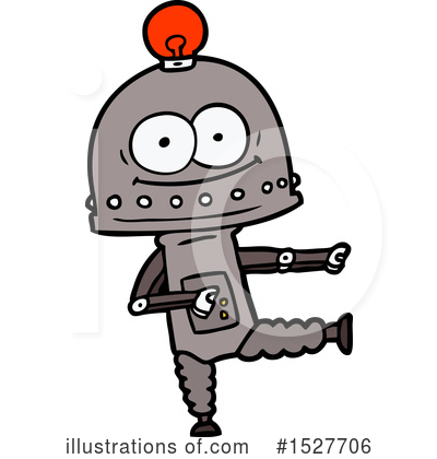 Royalty-Free (RF) Robot Clipart Illustration by lineartestpilot - Stock Sample #1527706