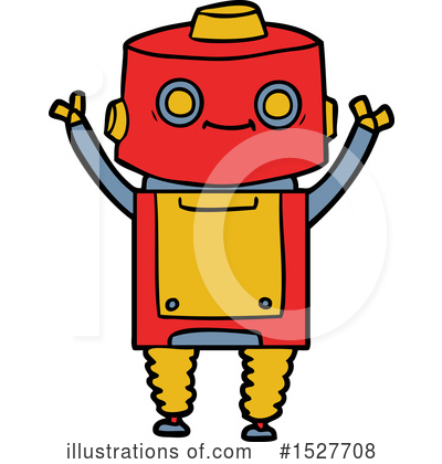 Royalty-Free (RF) Robot Clipart Illustration by lineartestpilot - Stock Sample #1527708