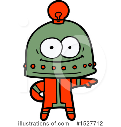 Royalty-Free (RF) Robot Clipart Illustration by lineartestpilot - Stock Sample #1527712