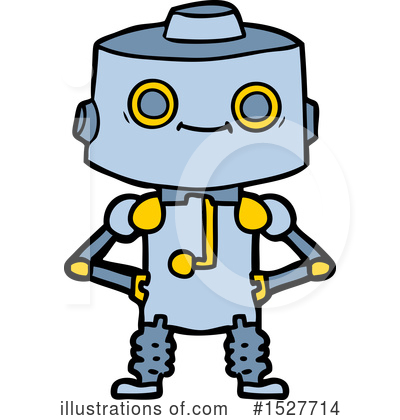 Royalty-Free (RF) Robot Clipart Illustration by lineartestpilot - Stock Sample #1527714