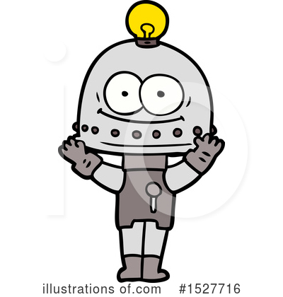 Royalty-Free (RF) Robot Clipart Illustration by lineartestpilot - Stock Sample #1527716