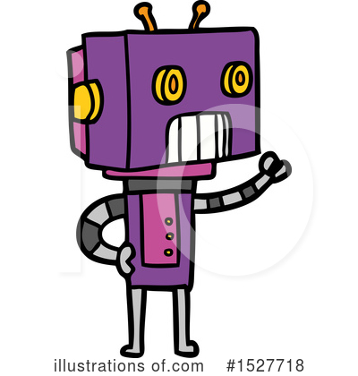 Royalty-Free (RF) Robot Clipart Illustration by lineartestpilot - Stock Sample #1527718