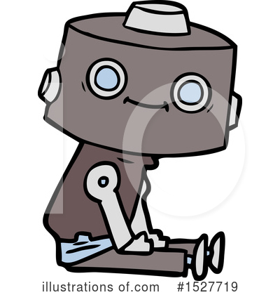 Royalty-Free (RF) Robot Clipart Illustration by lineartestpilot - Stock Sample #1527719