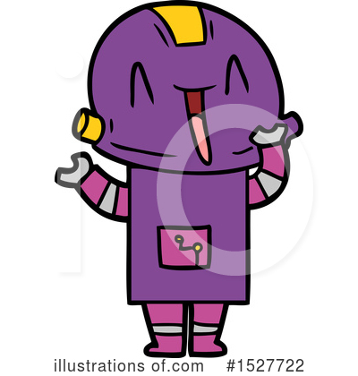 Royalty-Free (RF) Robot Clipart Illustration by lineartestpilot - Stock Sample #1527722
