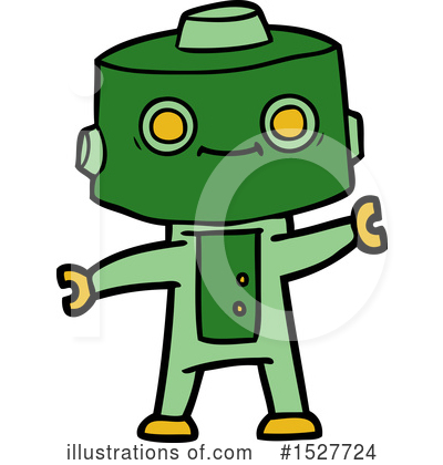 Royalty-Free (RF) Robot Clipart Illustration by lineartestpilot - Stock Sample #1527724