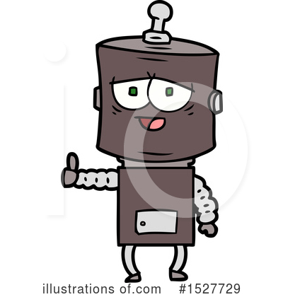 Royalty-Free (RF) Robot Clipart Illustration by lineartestpilot - Stock Sample #1527729