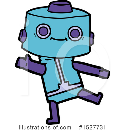 Royalty-Free (RF) Robot Clipart Illustration by lineartestpilot - Stock Sample #1527731