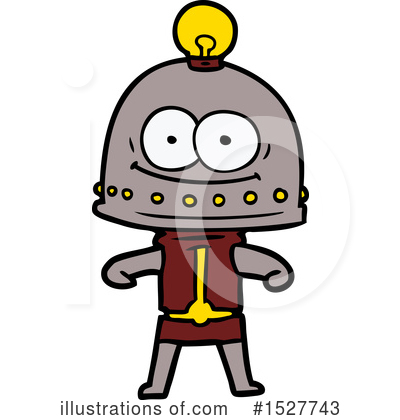 Royalty-Free (RF) Robot Clipart Illustration by lineartestpilot - Stock Sample #1527743