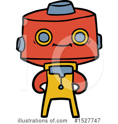 Royalty-Free (RF) Robot Clipart Illustration by lineartestpilot - Stock Sample #1527747