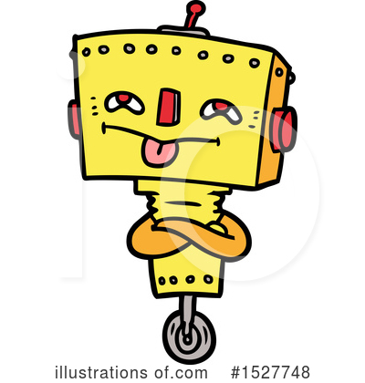 Royalty-Free (RF) Robot Clipart Illustration by lineartestpilot - Stock Sample #1527748