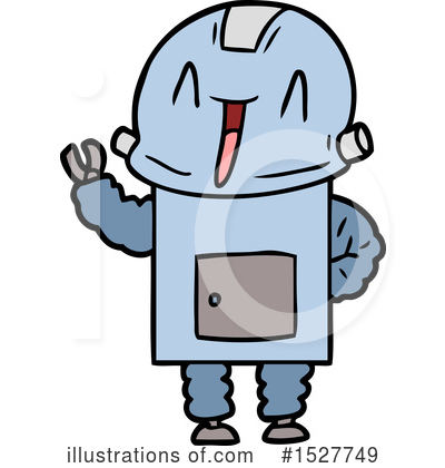 Royalty-Free (RF) Robot Clipart Illustration by lineartestpilot - Stock Sample #1527749