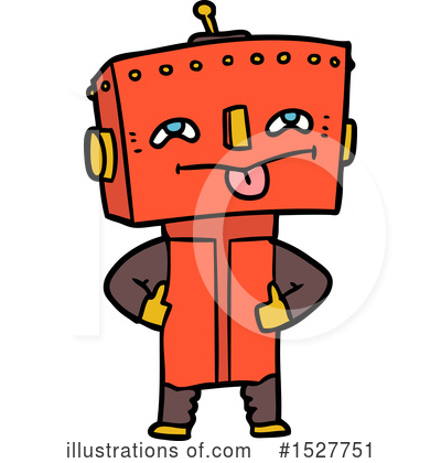 Royalty-Free (RF) Robot Clipart Illustration by lineartestpilot - Stock Sample #1527751