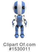 Robot Clipart #1530011 by Leo Blanchette