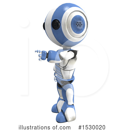 Royalty-Free (RF) Robot Clipart Illustration by Leo Blanchette - Stock Sample #1530020