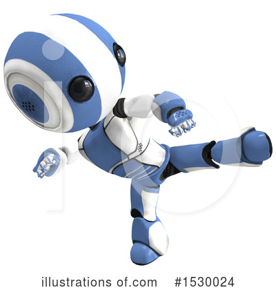 Royalty-Free (RF) Robot Clipart Illustration by Leo Blanchette - Stock Sample #1530024