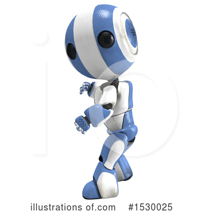 Royalty-Free (RF) Robot Clipart Illustration by Leo Blanchette - Stock Sample #1530025