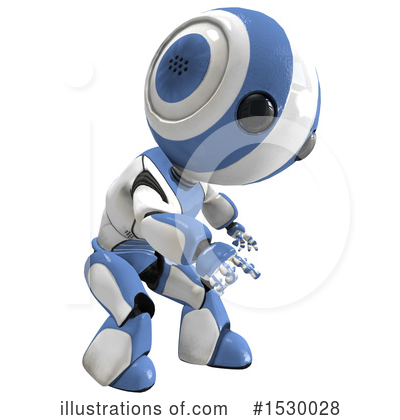 Royalty-Free (RF) Robot Clipart Illustration by Leo Blanchette - Stock Sample #1530028